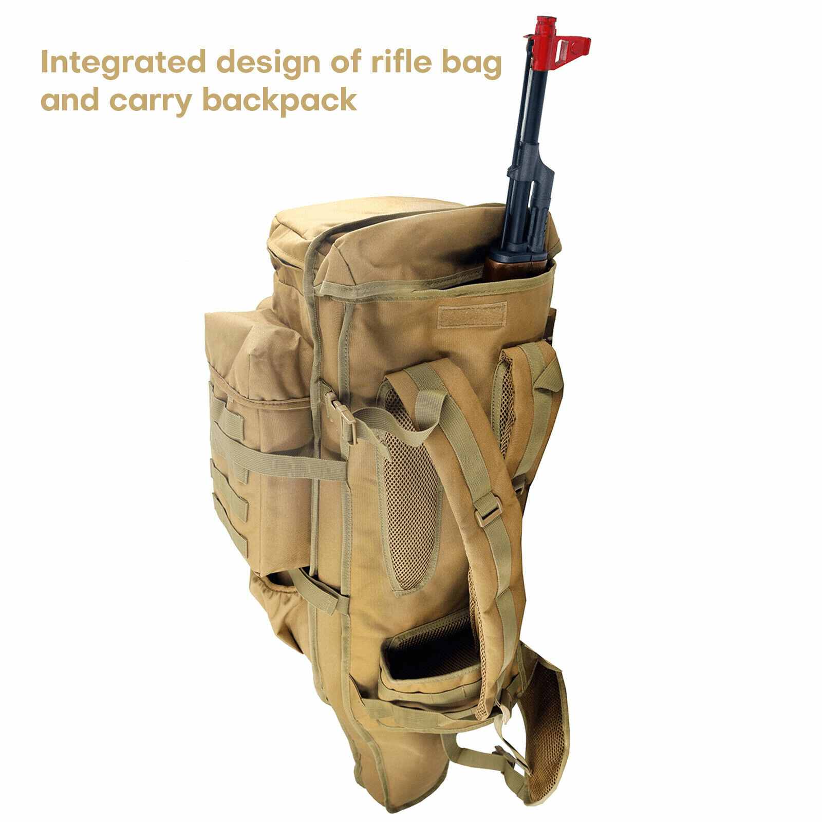 Display of 911 MOLLE Tactical Backpack Waterproof Hunting Bag