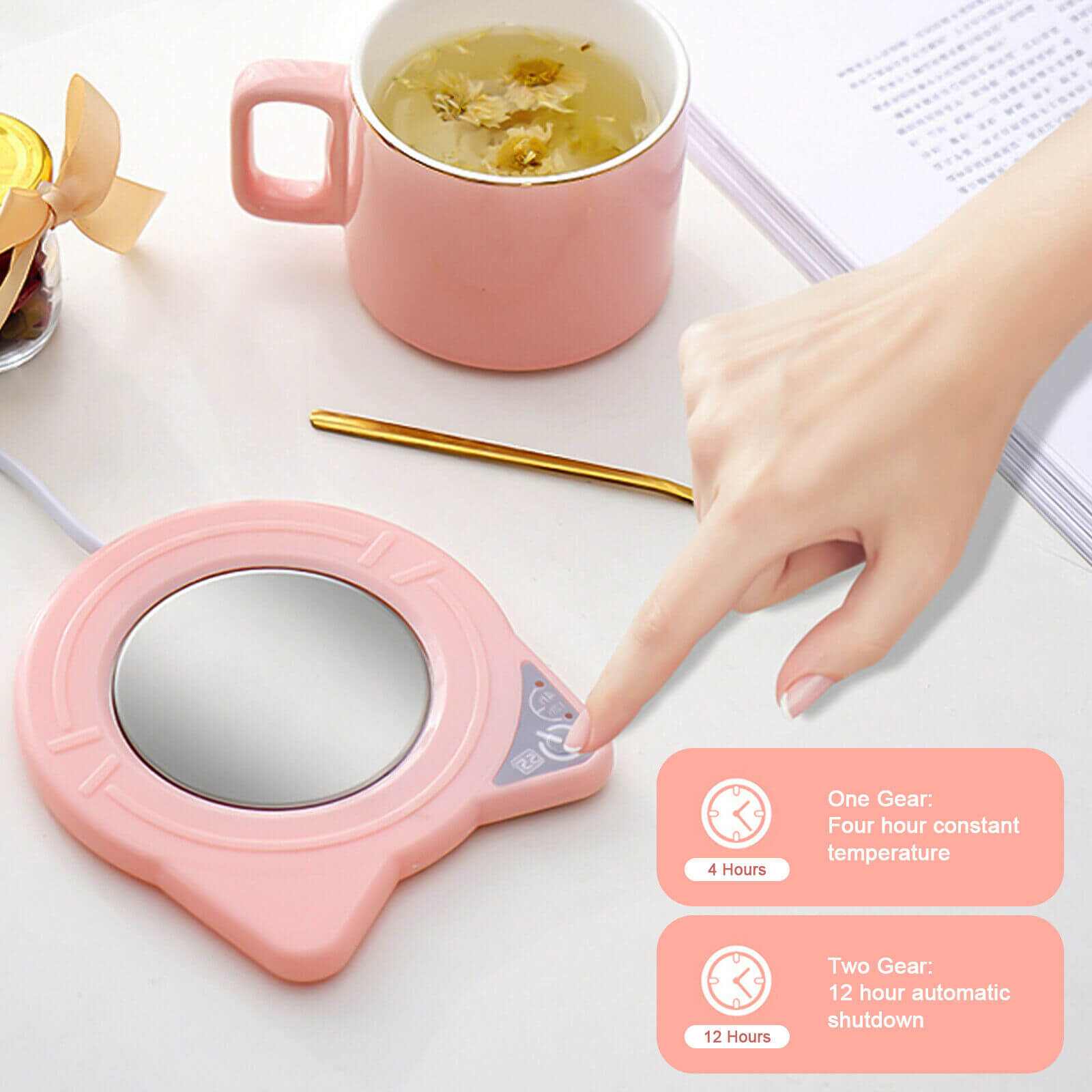 Design of Coffee Tea Cup Heater Mug Pad