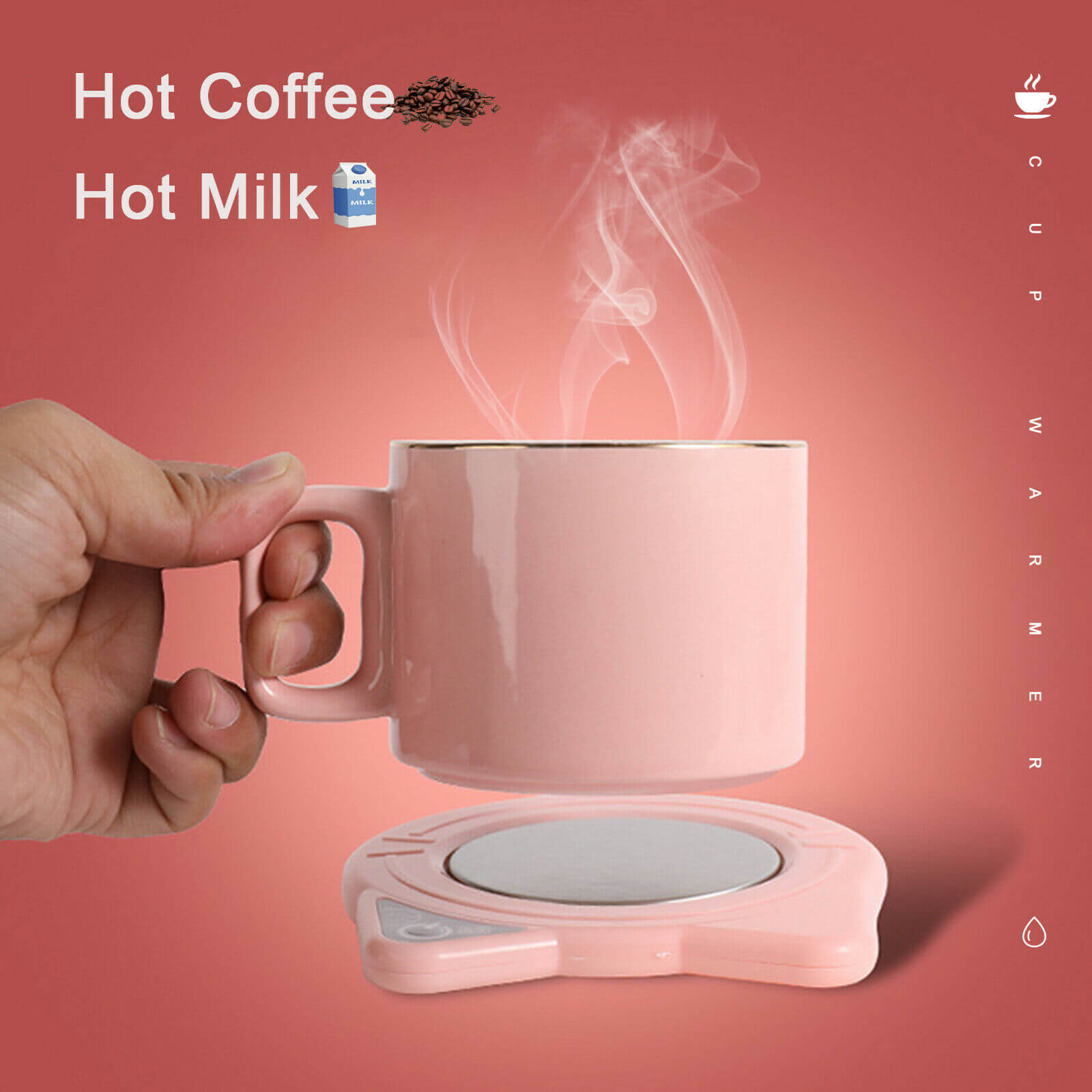 Detail of Coffee Tea Cup Heater Mug Pad