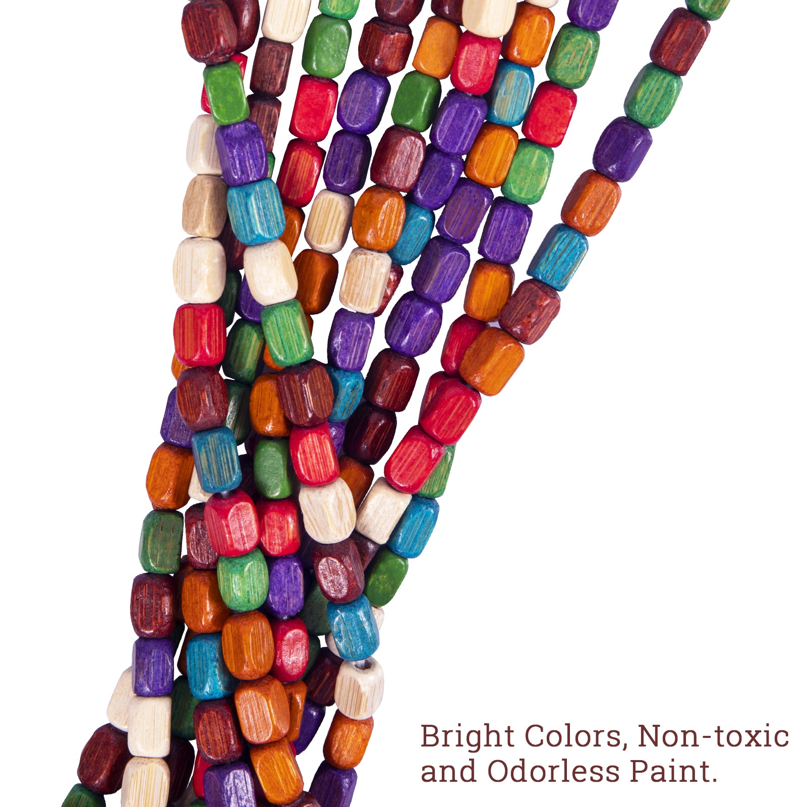 Osunnus Colorful Handmade Beaded Curtain for Doorway Boho Hippie Curtains