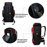 Load image into Gallery viewer, 80L/100L Outdoor Hiking Backpack Camping Waterproof Shoulder Travel Bag