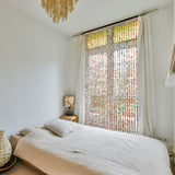Load image into Gallery viewer, Osunnus Colorful Boho Carved Wooded Beaded Curtain for Doorway