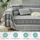Load image into Gallery viewer, Osunnus Boho Chenille Couch Cover Sofa Slipcover for Sectional L-shaped