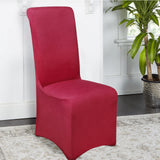 Load image into Gallery viewer, Osunnus Velvet Stretch Dining Chair Covers Set of 4