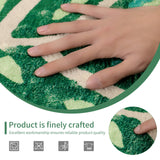 Load image into Gallery viewer, Leaf-Shaped Door Mat Extra Shaggy Bath Mat, 18 x 30 in