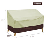Load image into Gallery viewer, Heavy Duty Patio Bench Loveseat Cover
