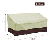 Load image into Gallery viewer, Heavy Duty Patio Bench Loveseat Cover