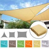 Load image into Gallery viewer, Waterproof Sun Shade Sail Patio Top Canopy  Triangle 10&#39;/12&#39;/16.5&#39;