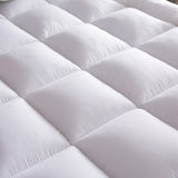 Load image into Gallery viewer, Extra Thick Queen Mattress Topper Pillow Top Mattress Pad Cover-white-1