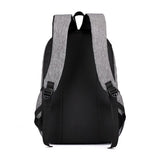 Load image into Gallery viewer, Back of 3Pcs Waterproof College Backpack Bookbag School Shoulder Bag