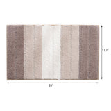 Load image into Gallery viewer, Striped Bathroom Rug Non-Slip Door Mats Soft Bath Rugs Floor Mats 18&#39;&#39;x 26&#39;&#39;