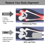 Load image into Gallery viewer, Memory Foam Knee Pillow Leg Pillow Leg and Knee Support