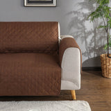 Load image into Gallery viewer, Couch Cover Waterproof Sofa Cover Brown Non-slip Slipcover Furniture Cover