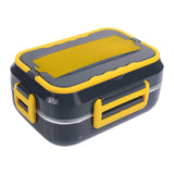 Load image into Gallery viewer, Side of 1.5L 40W Portable Electric Lunch Box Food Warmer w/ Bag