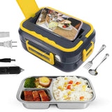 Load image into Gallery viewer, 1.5L 40W Portable Electric Lunch Box Food Warmer w/ Bag