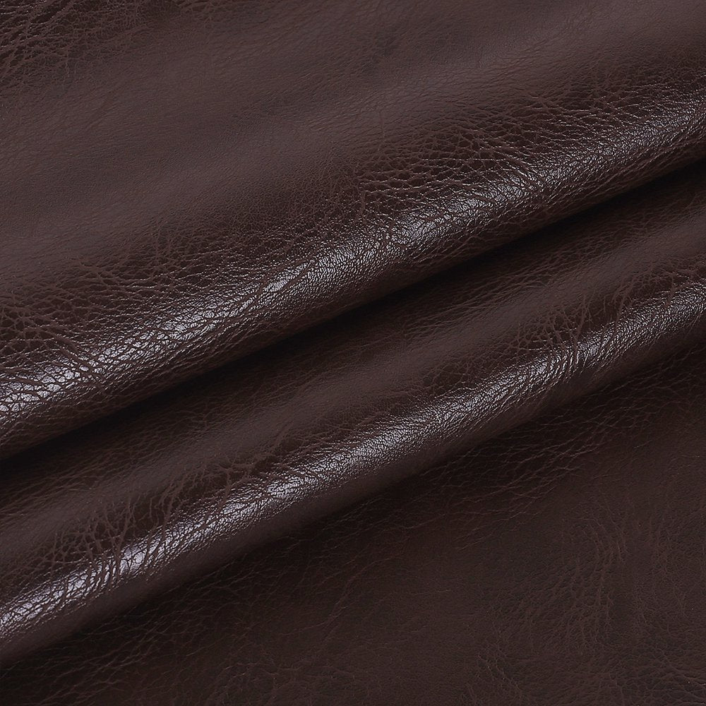 3 Yards 54 Wide Vinyl Fabric Thick Marine Grade Faux Leather Fabric Heavy  Duty PU Leather Fabric Cotton Back Home Decor Fabric for Hand Crafts DIY