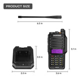 Load image into Gallery viewer, Size of UV-9R Plus VHF UHF Walkie Talkie Dual-Band Handheld
