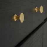 Load image into Gallery viewer, detail of Cabinet Knobs Round Brushed Handles