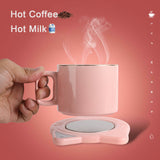 Load image into Gallery viewer, Detail of Coffee Tea Cup Heater Mug Pad