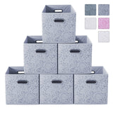 Load image into Gallery viewer, Fabric Cube Storage Bin, 3/6pcs