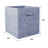 Load image into Gallery viewer, Fabric Cube Storage Bin, 3/6pcs size