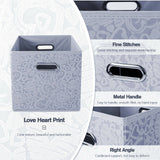 Load image into Gallery viewer, Fabric Cube Storage Bin, 3/6pcs basket