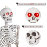 Load image into Gallery viewer, Halloween Skeleton led eyes