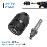Load image into Gallery viewer, Feature of 1/2&quot; Keyless Chuck Conversion Hex Shank Adapter Drill Bit