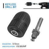 Load image into Gallery viewer, Feature of Durable 1/2&quot; Keyless Chuck Conversion Hex Shank Adapter Drill Bit