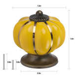 Load image into Gallery viewer, yellow Pumpkins Drawer Handles, 10Pcs