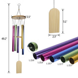 Load image into Gallery viewer, Colorful Windchime Chapel Bells Wind Chimes