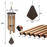 Load image into Gallery viewer, Gold Windchime Chapel Bells Wind Chimes