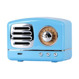 Load image into Gallery viewer, Blue Mini Wireless Retro Bluetooth Stereo Speakers Radio