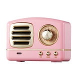 Load image into Gallery viewer, Pink Mini Wireless Retro Bluetooth Stereo Speakers Radio