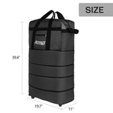 Load image into Gallery viewer, 32/36/40in 3 Layer Expandable Suitcase Bag Foldable Rolling Luggage