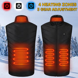 Load image into Gallery viewer, Lovote Heated Vest Unisex Electric Heated Coat USB Rechargeable Jacket