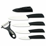 Load image into Gallery viewer, Kitchen Sharp Ceramic Knife Set 3&quot; 4&quot; 5&quot; 6&quot; Knives + Peeler